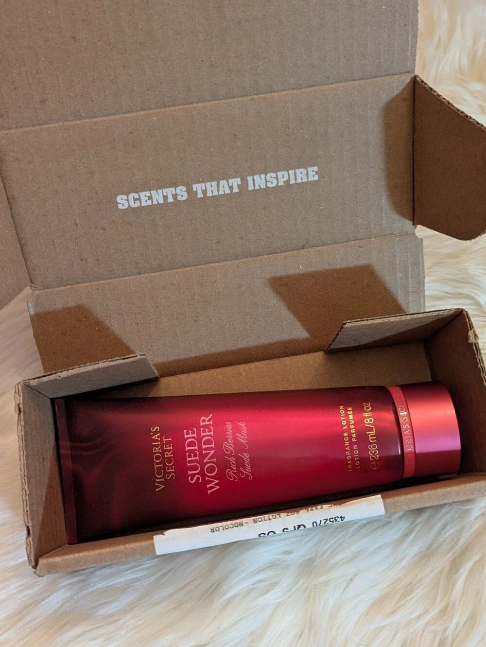 Victoria's Secret Suede Wonder Fragrance Lotion 8 Fl Oz